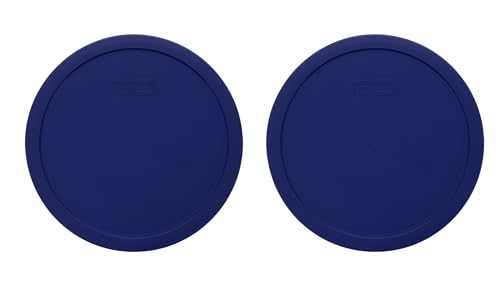 Pyrex 7403-PC 10-Cup Navy Blue Mixing Bowl Replacement Lid - 2-Pack