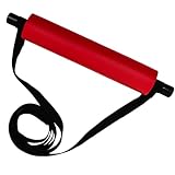 MUELODSIC Reposapiés Kayak Práctico con Pedal Elástico Rojo Soporte Profesional para Tablas de Paddle Surf y Canoas Fácil Instalación Ligero para al Aire