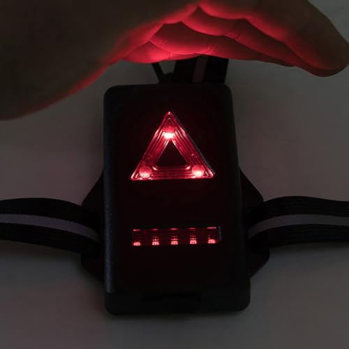 Linterna de cuerpo recargable USB para correr de noche y ciclismo al aire libre 2