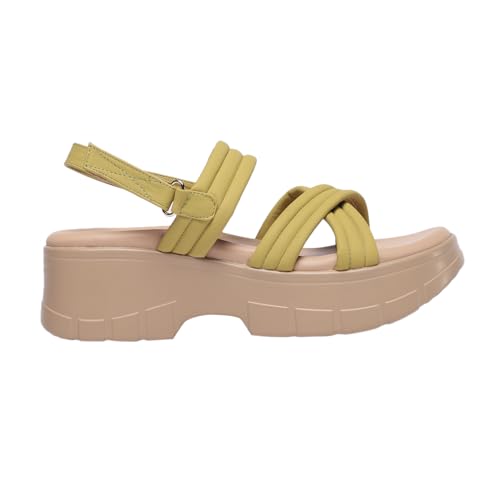 Image of MONROW Fancy and Stylish Trendy and Lightweight Casual Regularwear Vegan Flatform For Women and Girls