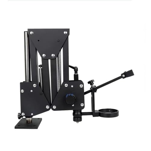 Microscope Stereo Microscope Stand for Jewelry Diamond Setting Tools(77mm Bracket Hole)