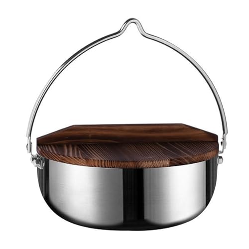 VGVG�L�����v�݂�� �X�e�����X �A�E�g�h�A���@�\�� �Z�b�g �C���X�^���g���[����/�X�[�v�Ή� �L�����s���O�|�b�g �n���M���O�� �L�b�`���p�i (B,24cm)