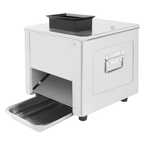 Máquina cortadora de carne acero inoxidable 850W 330Lb/h