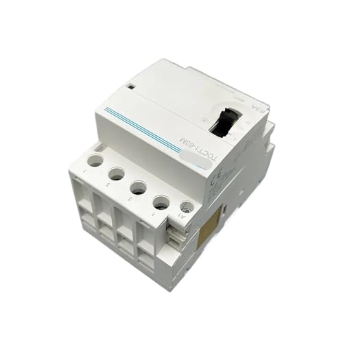 Contacteur modulaire TOCT1 4P 63A pour automatiser et couper manuellement le chauffage de la maison