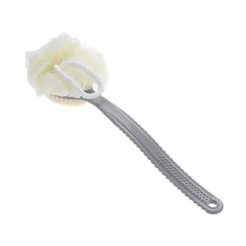 VALICLUD Brosse de Gommage Corporel avec Poignée Brosse à Dos Exfoliante et Nylon Accessoire de Bain Pratique pour et Énergisante Couleur Aléatoire