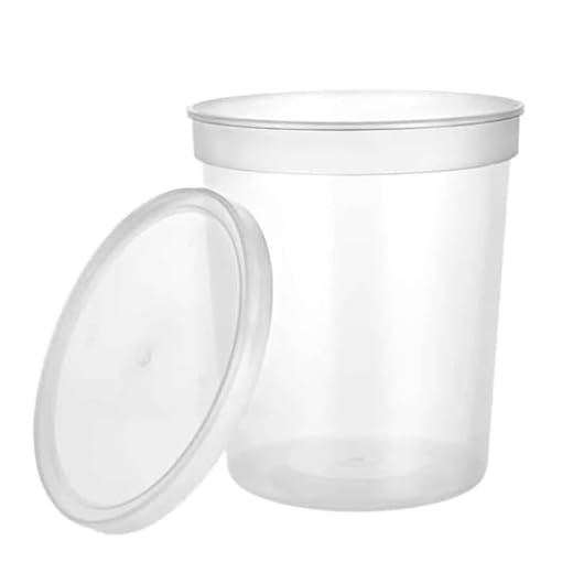 32oz Plastic Deli Food Storage Containers