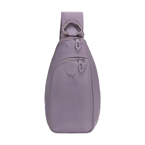PUMA Myriad Sling, Sporty Hands-free Bag With Reversible Strap & Dual Compartments, Plum Jam, OS
