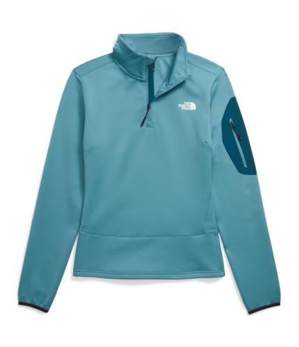 Image of THE NORTH FACE Men's Crest Full Zip Jacket | Water Repellent Fleece Coat, Double Layer Stand Collar & Zip Hand Pockets