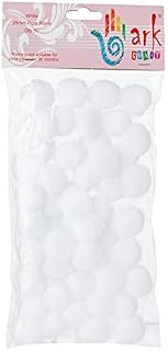arkCRAFT Pom-Poms for Crafts 25mm - Black ( PK-100 )