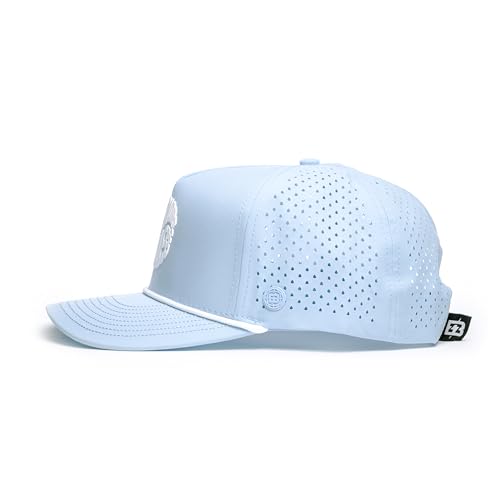 Image of BRIMZ Golf Performance Hat - Tee Holder & Magnetic Brim - Breathable Sweat & Water Resistant Golfing Snapback Cap