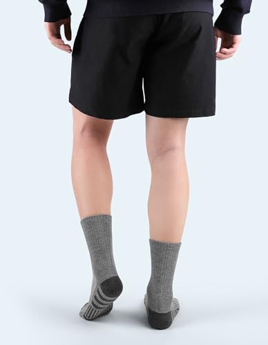 Image of Airacker Athletic Socks Sport Running Calf Socks Performance Cushioned Breathable Crew Socks for Men Women(6 Pairs)