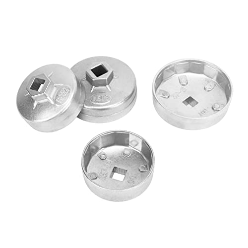 Cocoarm Clé pour Filtre à Huile, Ensemble d'outils en Alliage d'aluminium, 4 Pièces pour un Retrait Facile, Convient à Fengshen, Bluebird, A8