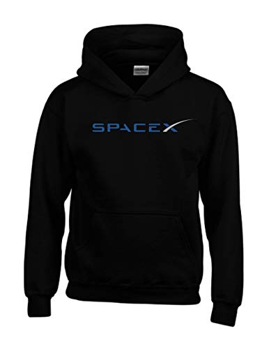 Funny space-x kids and mens printed hoodie