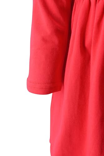Image of Unique Baby Girls Kids Toddler 3pc Outfit Set Long Sleeve Stretch Tunic Top Leggings and Scarf