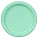 Unique- Piatti Ecologici in Carta-18 cm-Colore Verde Menta-Confezione da 20, Mint Green, 99224EU