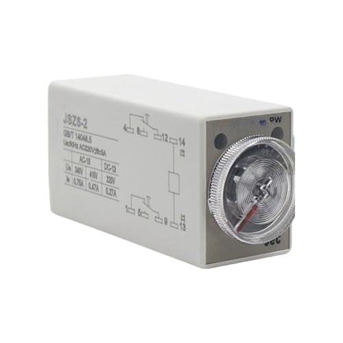 Relais temporisé H3Y JSZ6-4/2 12VDC 1S pour la temporisation de circuits électriques de précision