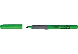 Bic – 811932 BIC-Lote de 6, diseño de subrayadores HIGHLIGHTER GRIP Pte Biiseau Moy., color verde