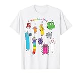 Numberblock Number Day Funny Happy Numbers T-Shirt