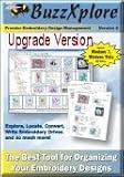 CD-ROM BuzzXplore v2 UPGRADE - Premier Embroidery Design Management Book