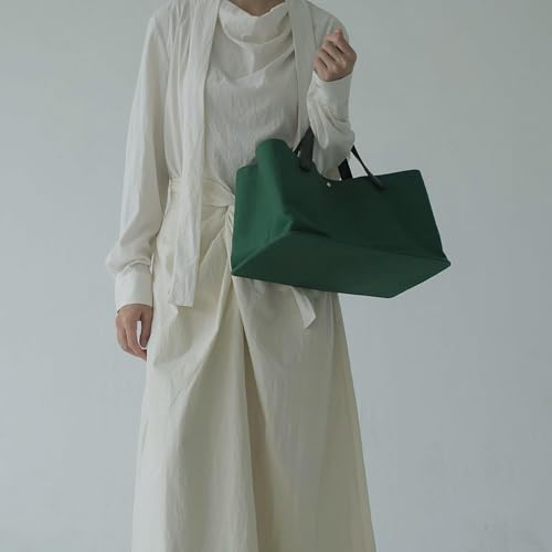 Women's Canvas Tote Bag – Trapezoid Handbag with Black Strap | Stylish Crossbody or Shoulder Bag for Work & Travel2