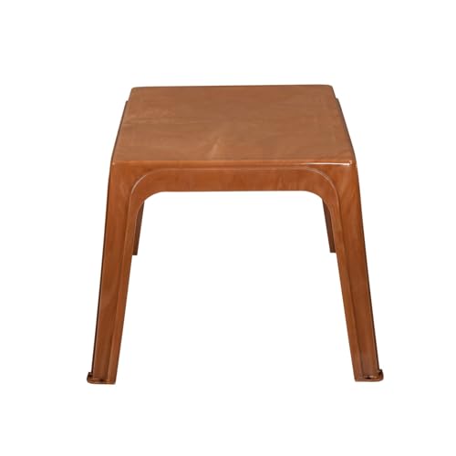 Image of Nilkamal Victor Center Table | Coffee Table | Tea Table | Teapoy for Home, Living Room, Office, Cafes | Pear Wood