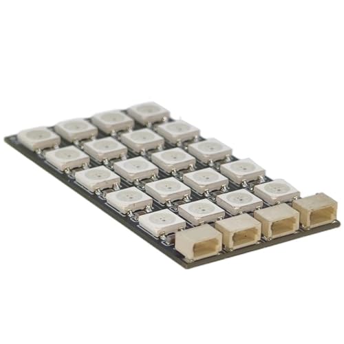 Tira de luz de brazo LED de 4 piezas iluminación programable 2812 3
