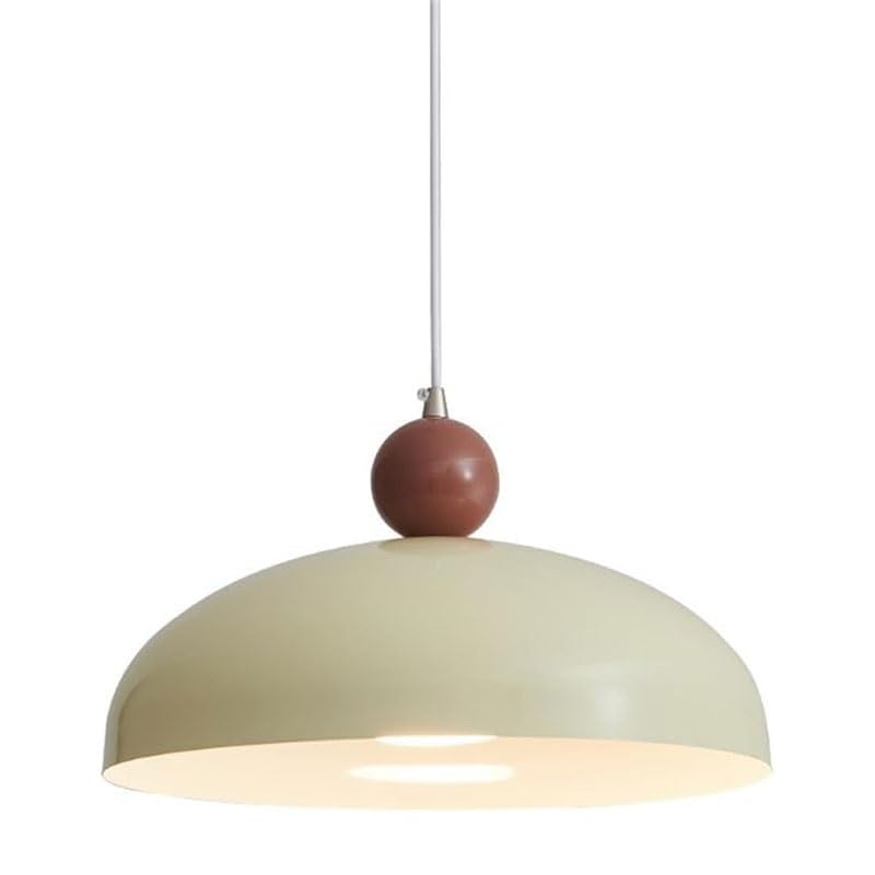 Suspension crème française pour illuminer chaleureusement votre salle à manger