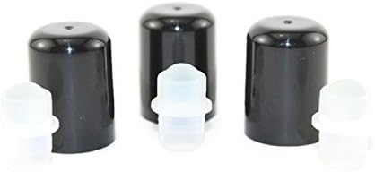 12 GLASS Roller Ball Inserts for 5ml and 15ml doTERRA & Young Living Amber Bottles ONLY