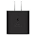 SAMSUNG 45W Wall Charger Power Adapter with Cable Included, Super Fast Charging for Galaxy Phones, Tablets and USB Type C Devices, Low Standby Power Consumption, EP-T4511XBEGUS, Black