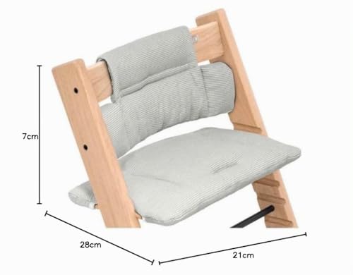Miniatura 8 de Tripp Trapp Cojín Clásico, Nordic Grey - A Juego Con La Silla Tripp Trapp Y La Trona Para Mayor Apoyo Y Comodidad - Lavable A Máquina - Para Todo Tipo De Sillas Tripp Trapp