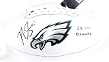 Nick Sirianni Signed Philadelphia Eagles Logo Football SB Champs Beckett W Holo - Autographed Footballs