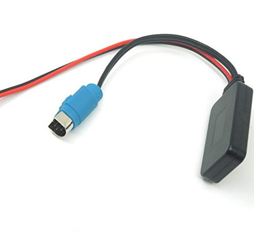 colorparts2016 Car Bluetooth Adapter Audio Aux Cable Compatible with Alpine KCE-236B CDE-9872 CDA