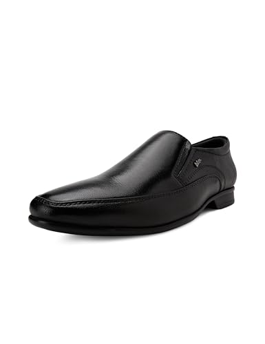 Lee Cooper Store Lee Cooper LC9535E Men's Black Leather Shoes - Image 2