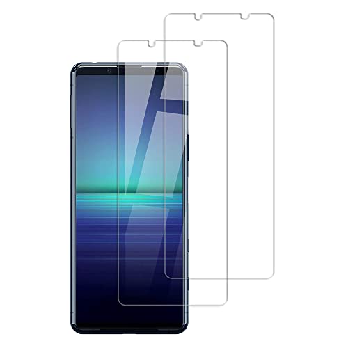 HKKAIS xperia5 ii ガラスフィルム【2枚セット】日本製硝子採用 Xperia5 II SO-52A / SOG02 用 ガラスフィルム 強化 ガラス 液晶 保護 フィルム