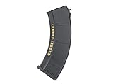 Clover Airsoft - CYMA 200 Round Mid Cap for AK - Reinforced Polymer Airsoft Mag Alfa Style (1)