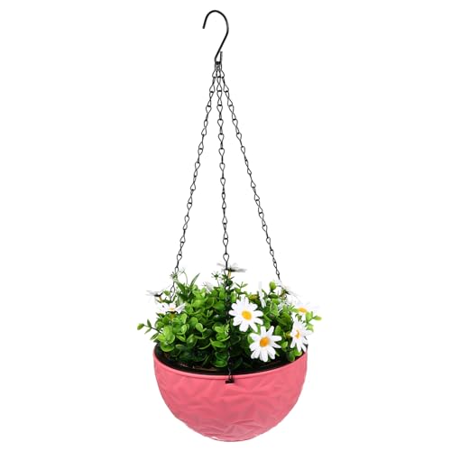 BESPORTBLE Maceta De Plástico Forma De Araña Colgante para Plantas De Jardín para Balcón Contenedor para Plantas Colgantes De Maceta Hogar y Jardín