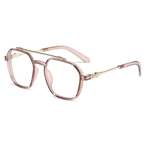 Lunettes anti-lumière bleue en métal contre la fatigue oculaire