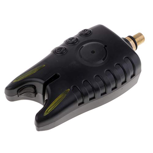 YIJU Alarmes de Mordida de Pesca Definir Alarmes Digitais Indicadores de Mordida de Pesca - Amarelo