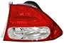 TYC Right Tail Light Assembly Compatible with 2009-2011 Honda Civic