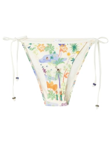 Women'secret Pant Shape Bonding SH Micro Shorty Braga Bikini, Multicolor, S para Mujer