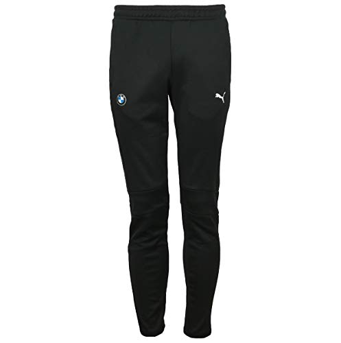 Image of Puma Men's Mid Rise Regular Fit Cotton Track Pants