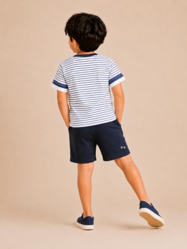 Image of Pilolo Kids Soft Cotton Lycra Pocket T-Shirt for Boy's