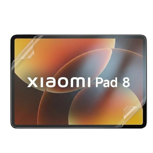 Image of Saco Hydrogel Anti-Glare Matte Screen Protector Compatible for Xiaomi Pad 8 / 8 Pro / 7 / 7 Pro 11.2 Inch | Xiaomi Pad 8 Matte Screen Protector, Xiaomi Pad 8 Screen Guard - Flexible Soft Film, Bubble-Free, Scratch Resistant, HD Clear Display Protection | Xiaomi Pad 8 Accessories