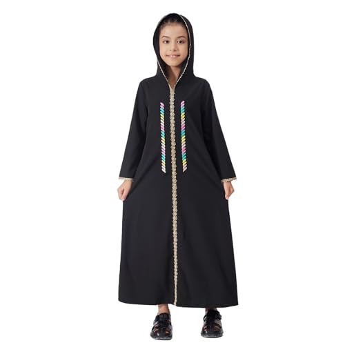 Abaya enfant Moyen-Orient ample et opaque contre la chaleur d'été