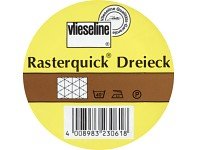 Vilene Quickscreen triangle; width 35.10 inch/90cm, price per meter