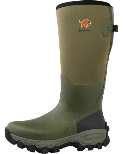 Gateway1 Woodwalker 18' 4mm, Unisex Jagdstiefel, Grün (Khaki 2144), 44 EU (10 UK)