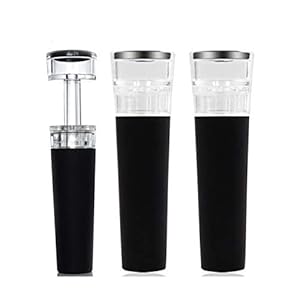 Wrtgerht 3 Stück Vakuum Weinverschlüsse