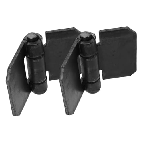 SOESFOUFU Heavy Duty Steel Door Hinges Weld-on Hinges for Rvs Gates 2pcs Removable Axle for Easy Installation