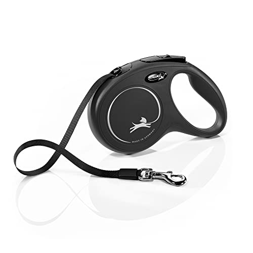 Flexi New Classic M Nastro, 5 m, nero