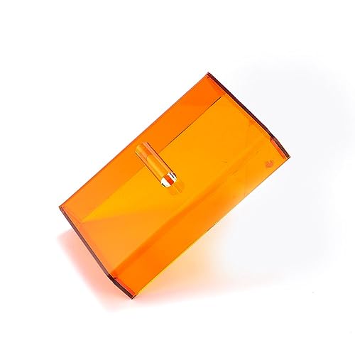 Image of Dental Curing Light Protector Box Orange Ultraviolet Shield Cover Box with 2 Size (Large)
